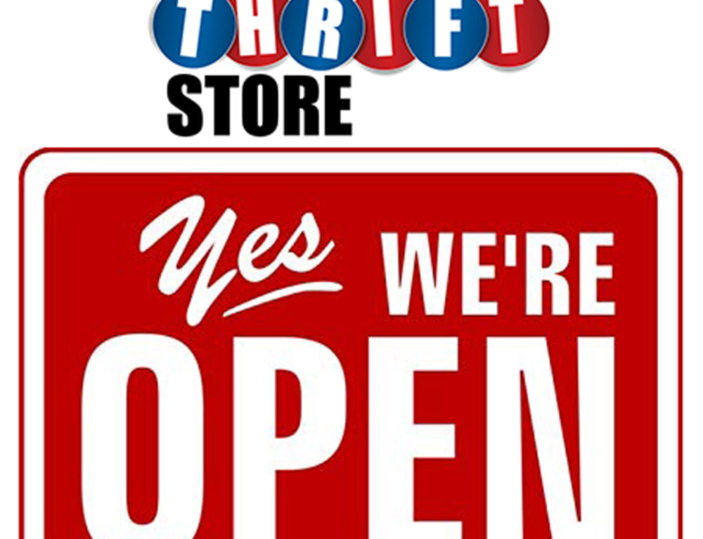 Thrift Store is Open