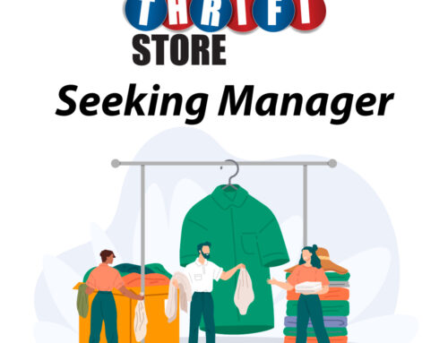 Seeking Thrift Store Manager