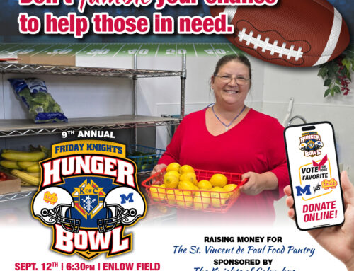 Support for the 9th Annual Hunger Bowl More Critical Than Ever