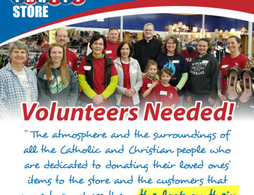 Thrift Store In Need of Volunteers