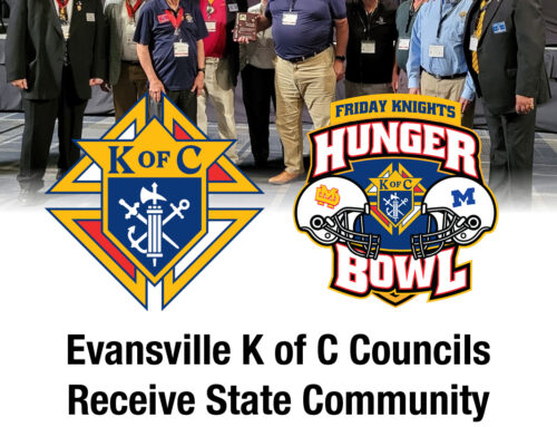 Evansville K of C Councils Receive State Community Service Award