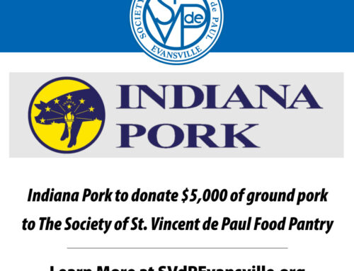 Indiana Pork to Donate $5,000 of Ground Pork to SVdP Evansville Food Pantry